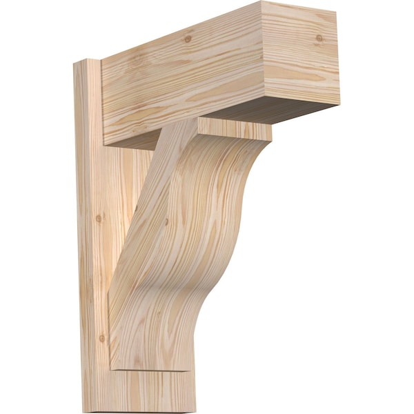 Ekena Millwork Funston Block Smooth Outlooker, Douglas Fir, 7 1/2"W x 18"D x 22"H OUT08X18X22FST05SDF - main